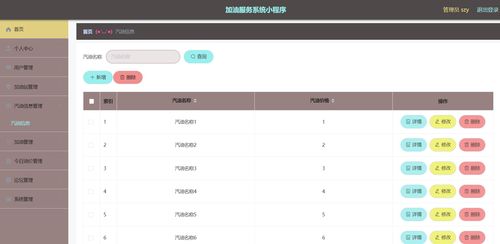 基于SSM与Vue前后分离的加油服务微信小程序及后台管理系统设计与实现